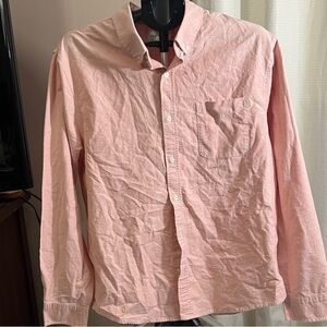 Pink Button-Up Shirt